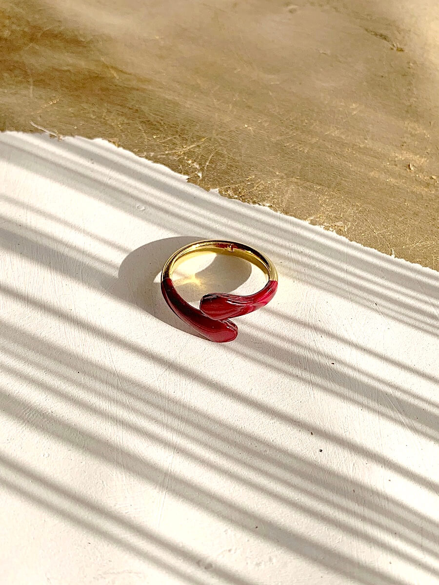 One of a Kind - Gold Snake Ring