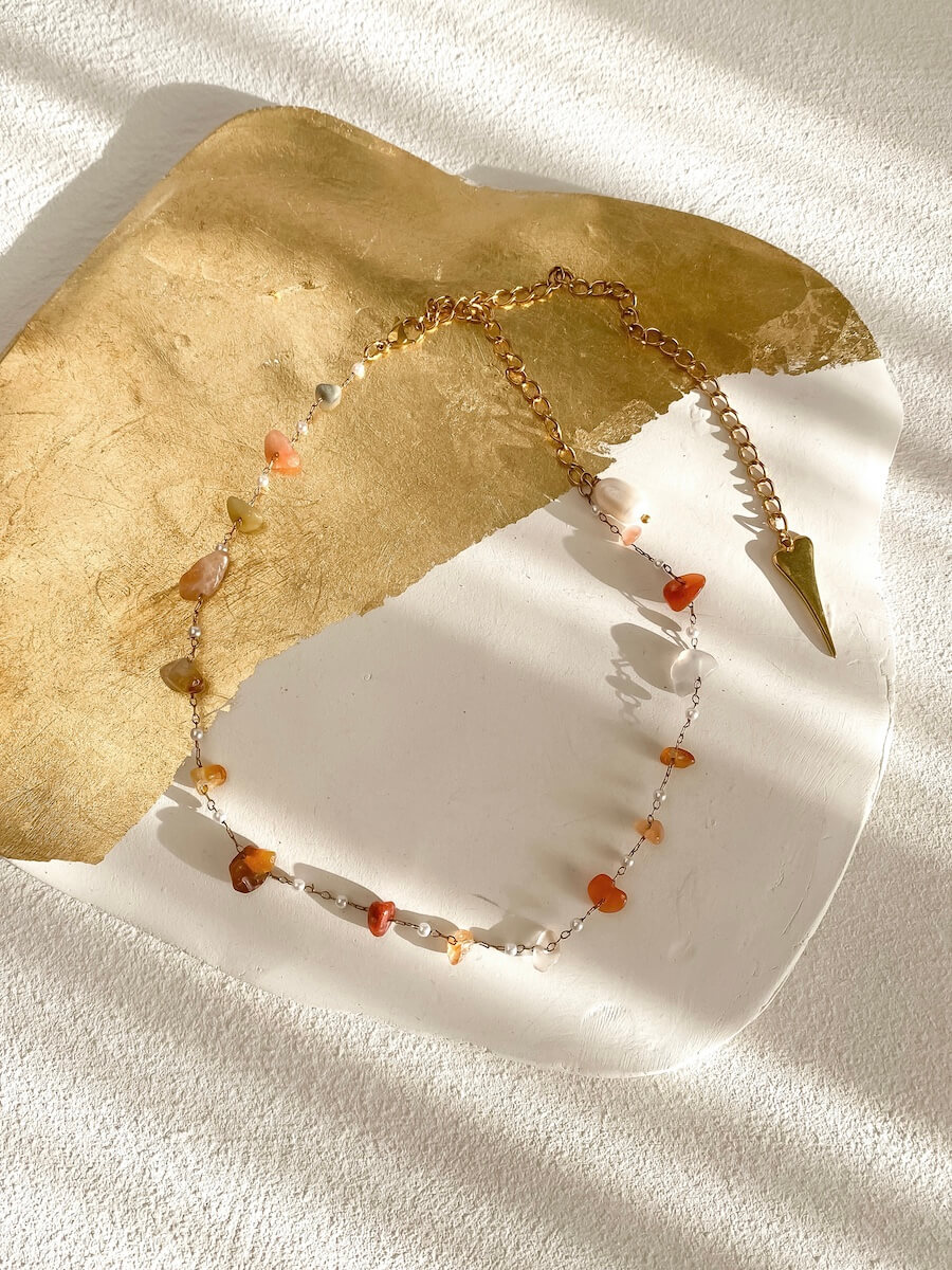 Semiprecious Choker