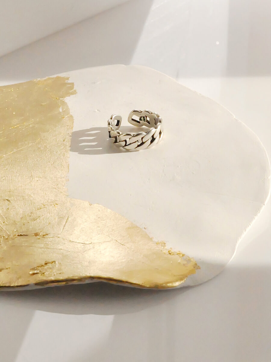 Silver Chain Ring