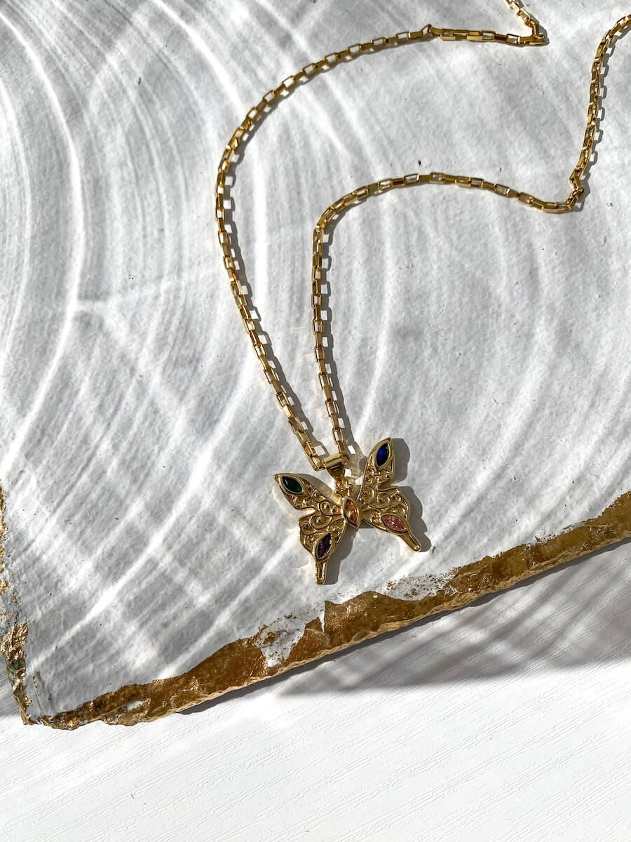 Butterfly Chain Necklace
