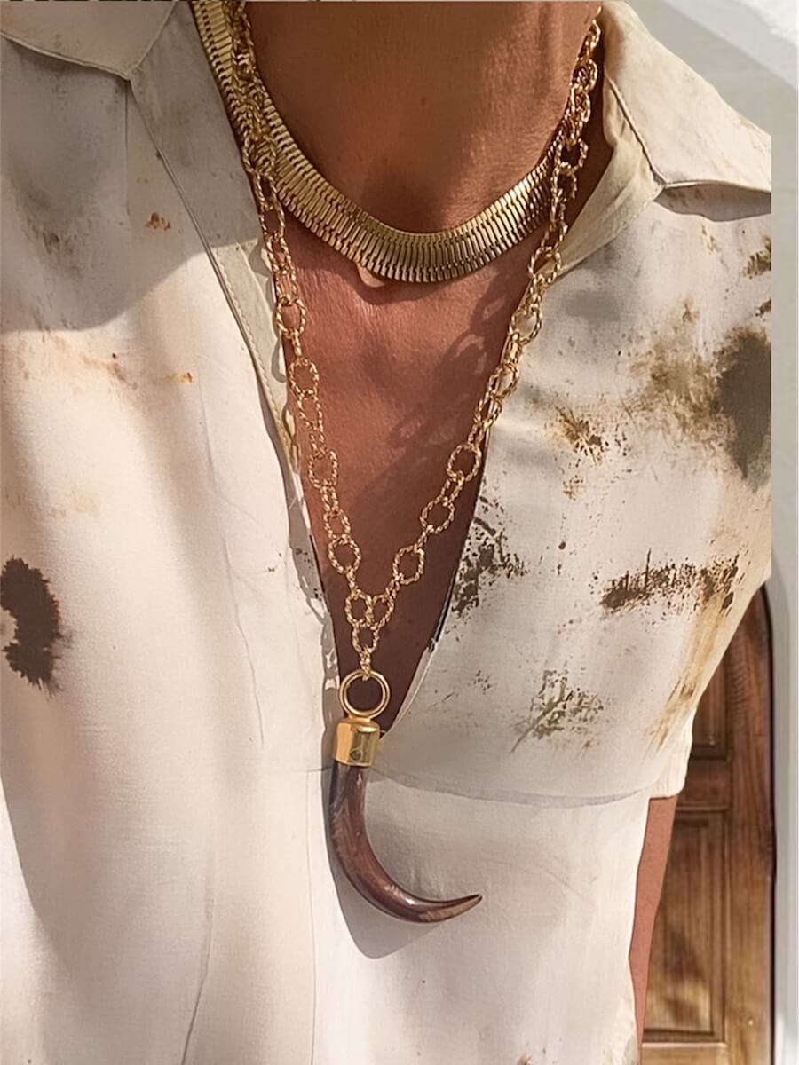 Bold Layered Necklace Combo